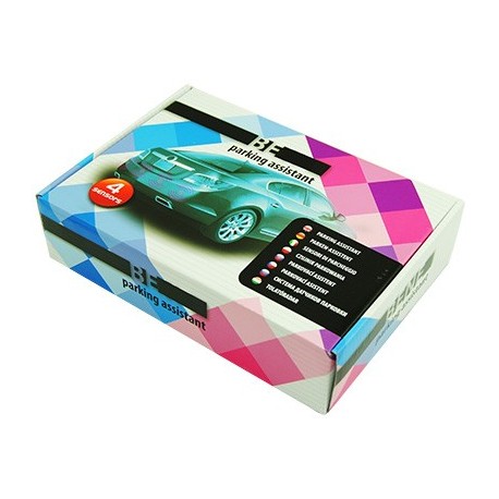 BENE 404 — zestaw czujników parkowania 20 mm wraz z brzęczykiem / buzerem