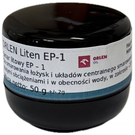 Smar Orlen Oil Liten EP-1 50 g – piasty, suporty, zawiasy